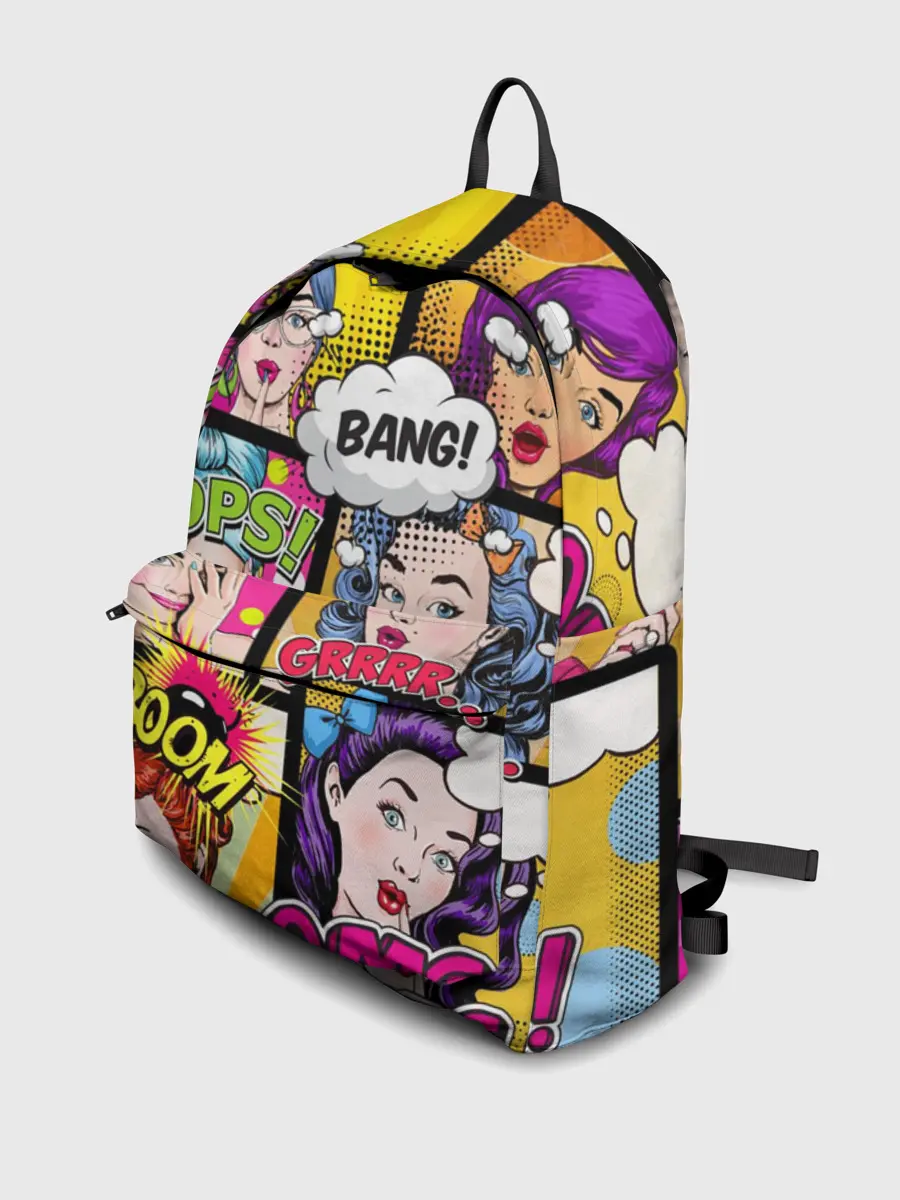 Рюкзак джинсовый / POP ART