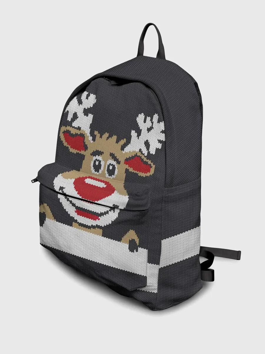 Рюкзак джинсовый / Олень