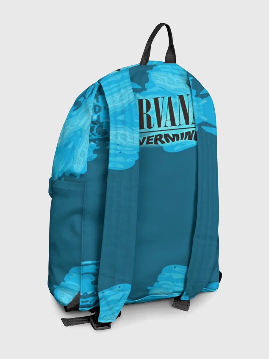 Рюкзак джинсовый / Nirvana & Simpson