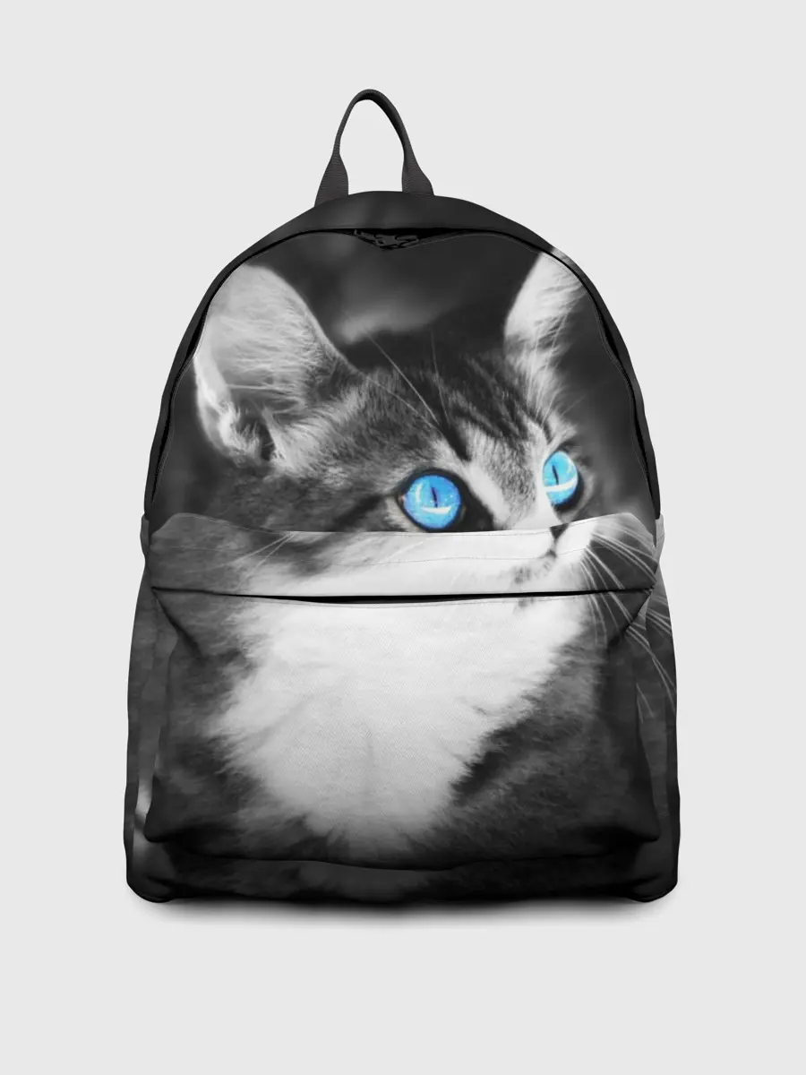 Рюкзак джинсовый / Кот