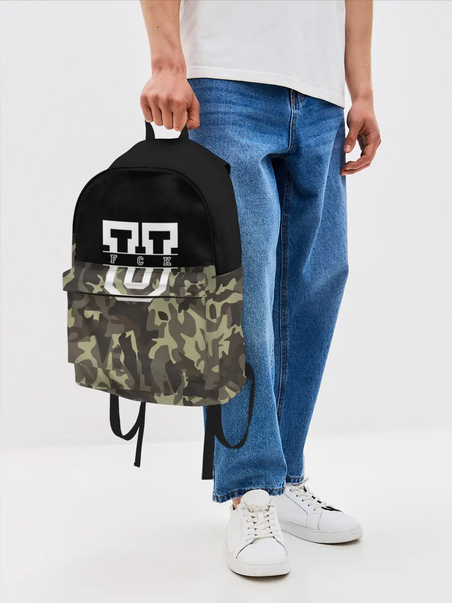 Рюкзак джинсовый / FCK