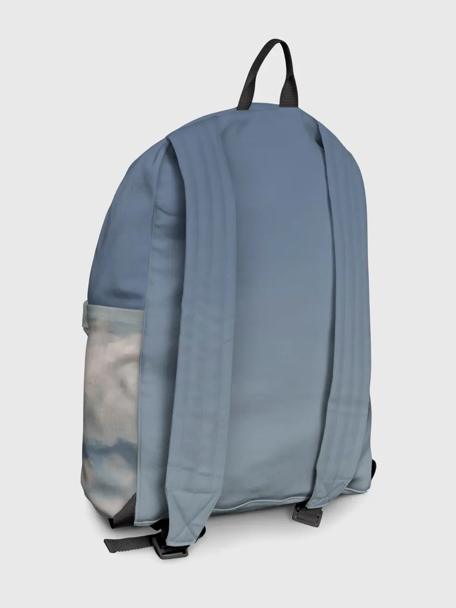 Рюкзак джинсовый / Самолёт