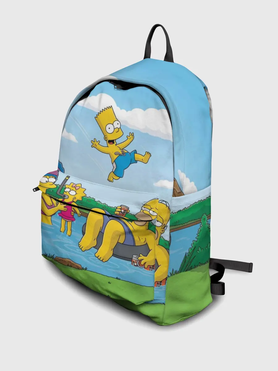 Рюкзак джинсовый / The simpsons