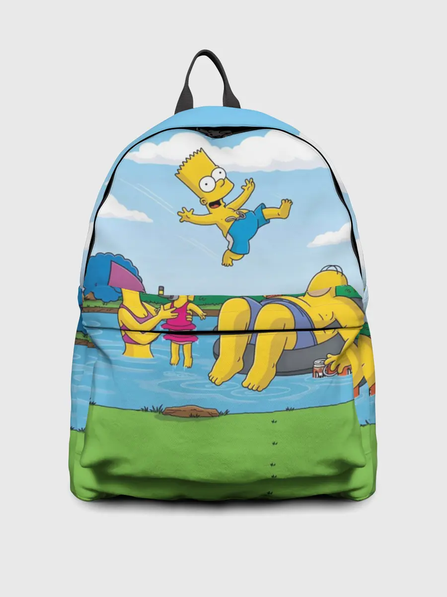 Рюкзак джинсовый / The simpsons