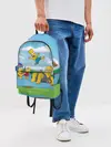 Рюкзак джинсовый / The simpsons