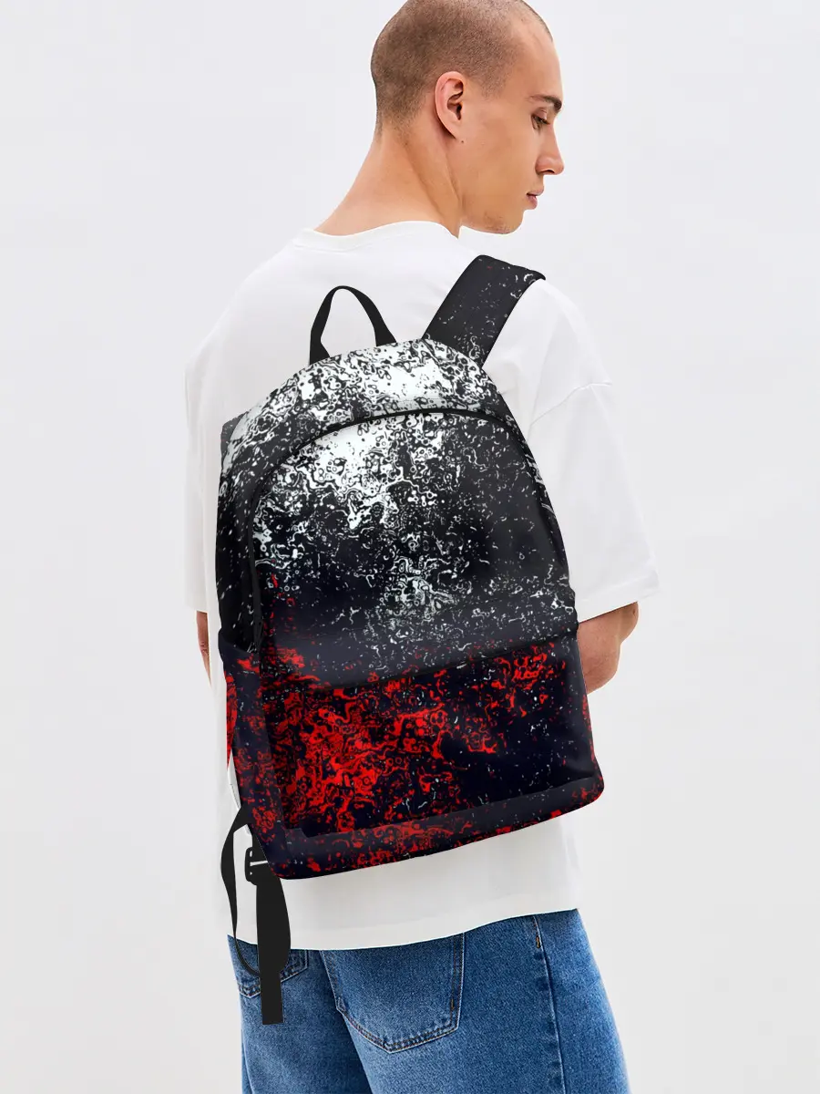 Рюкзак джинсовый / Брызги красок