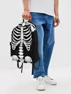 Рюкзак джинсовый / Скелет