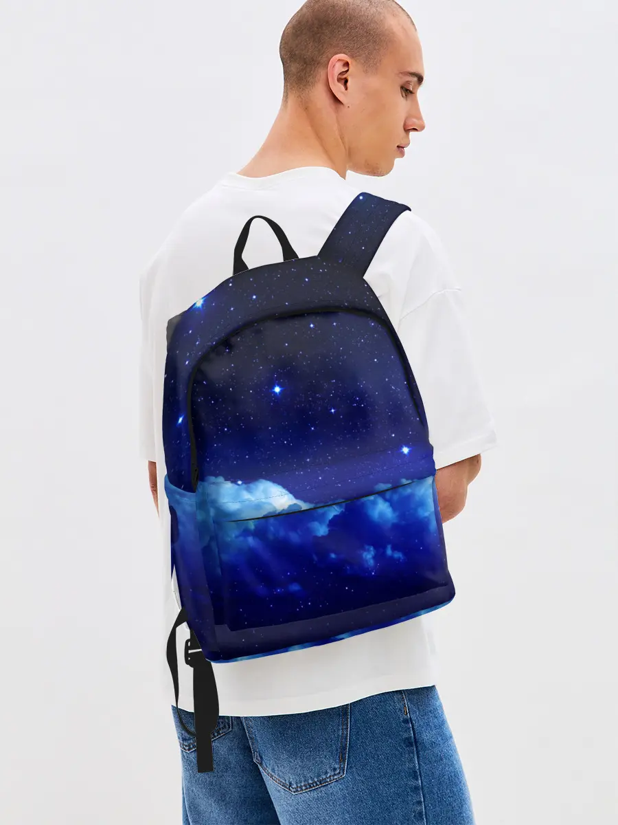 Рюкзак джинсовый / Звёздное небо