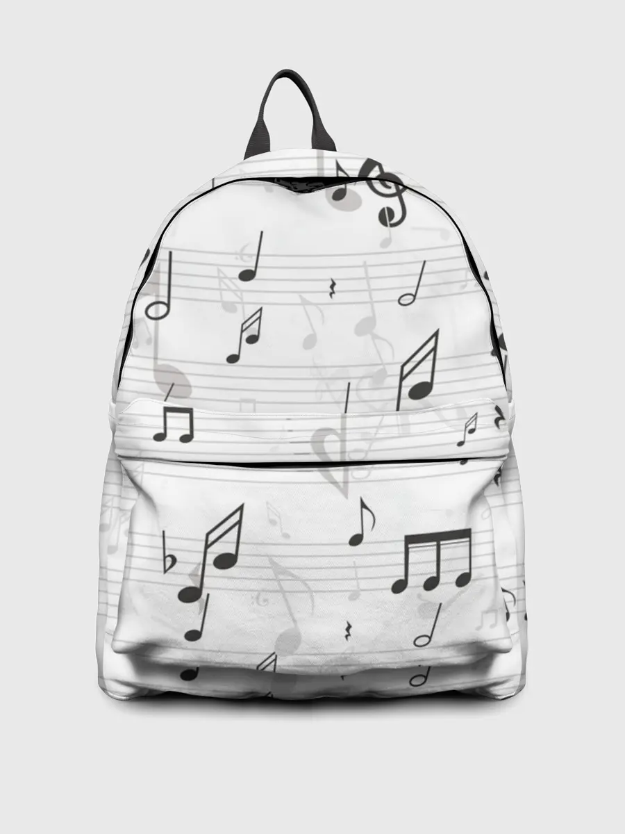 Рюкзак джинсовый / ноты