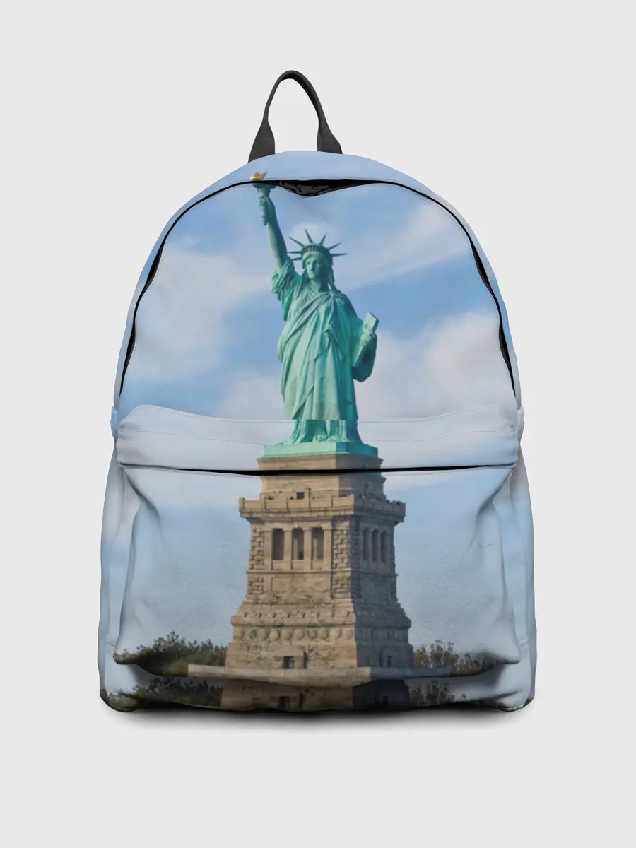Рюкзак джинсовый / Статуя свободы