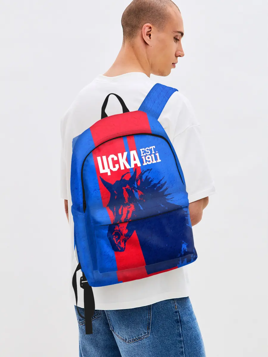Рюкзак джинсовый / ЦСКА ФК