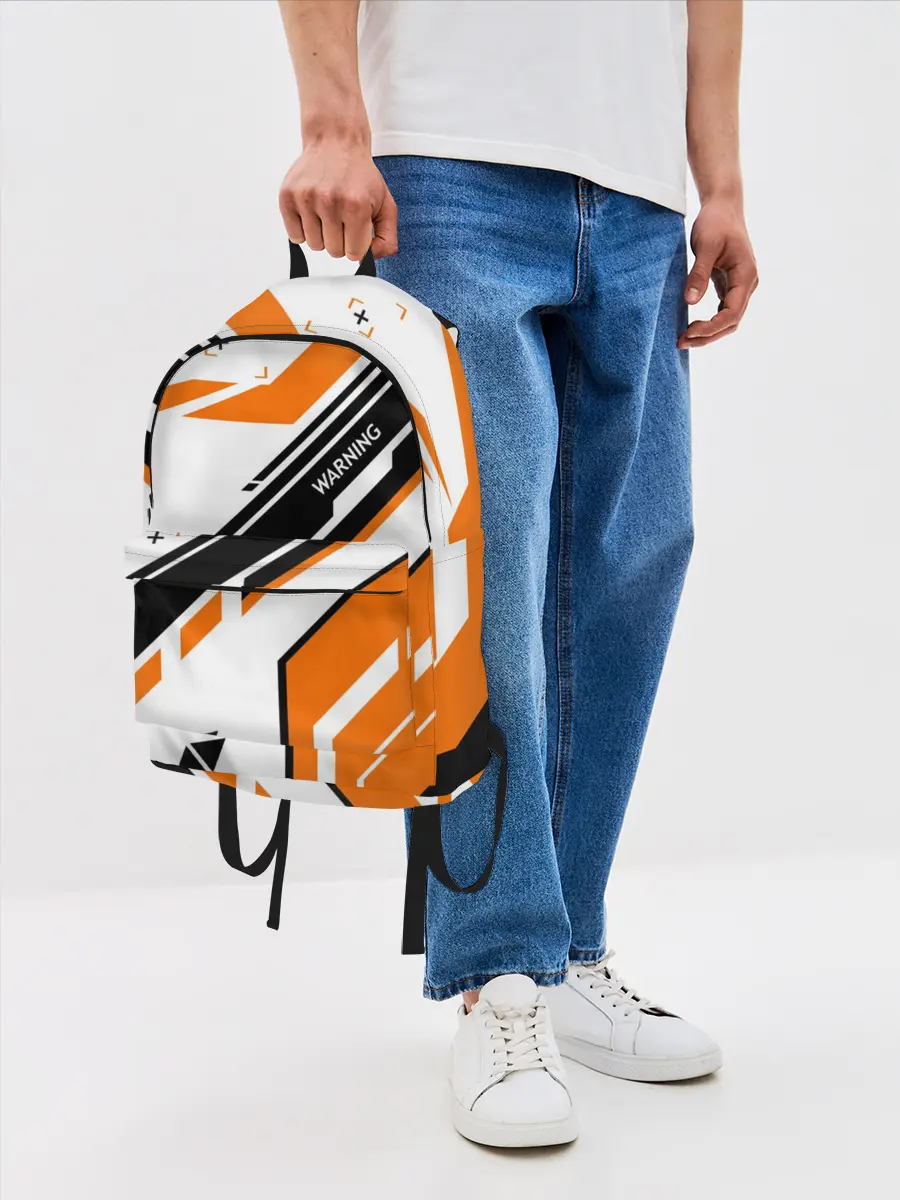 Рюкзак джинсовый / cs:go - Asiimov P90 Style