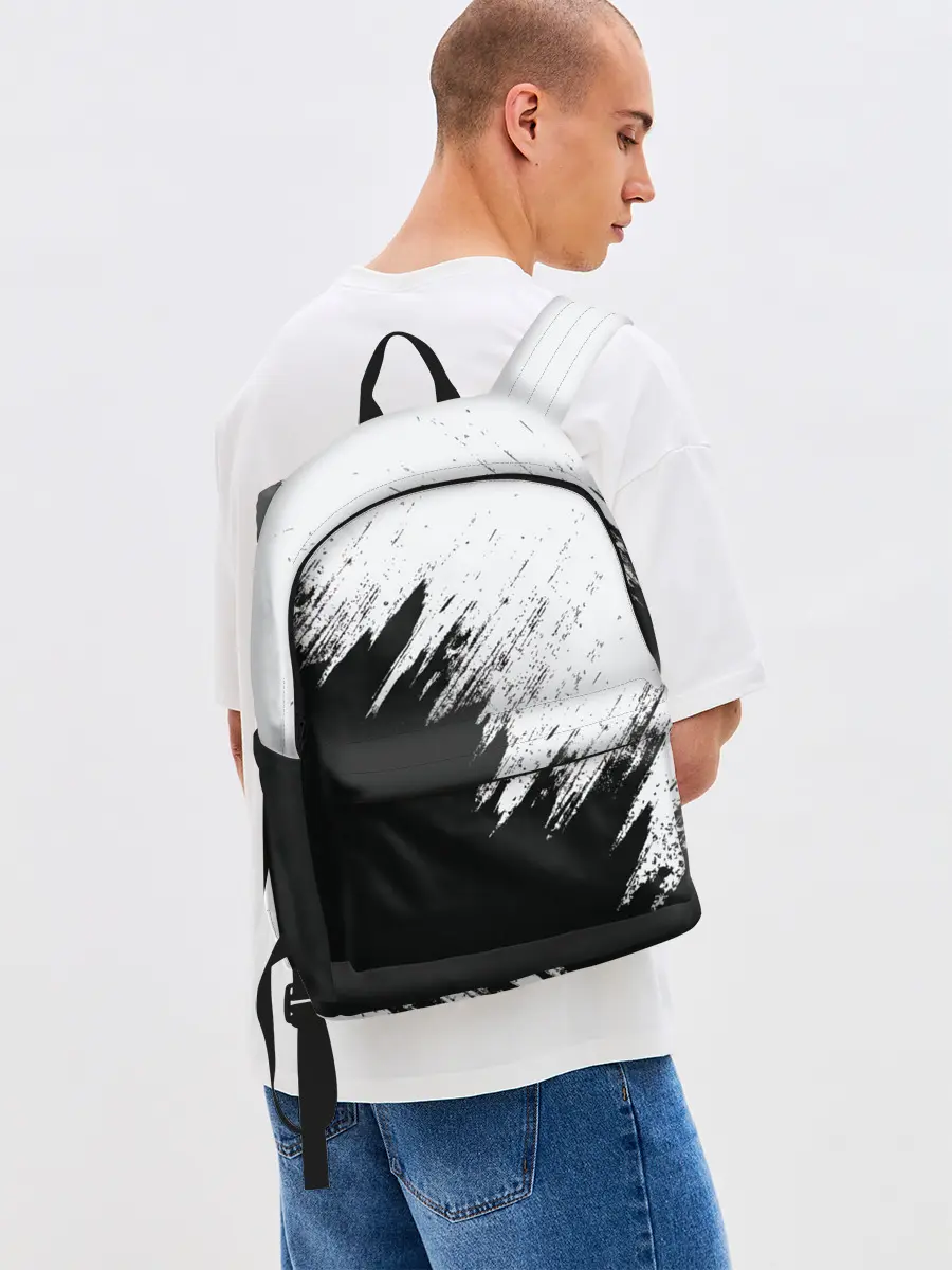 Рюкзак джинсовый / Краска и ничего лишнего!