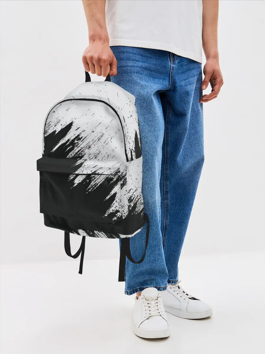 Рюкзак джинсовый / Краска и ничего лишнего!