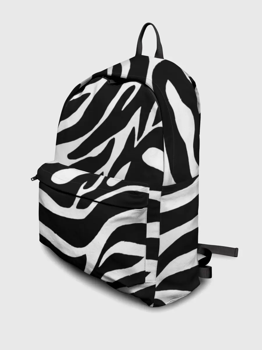 Рюкзак джинсовый / Зебра