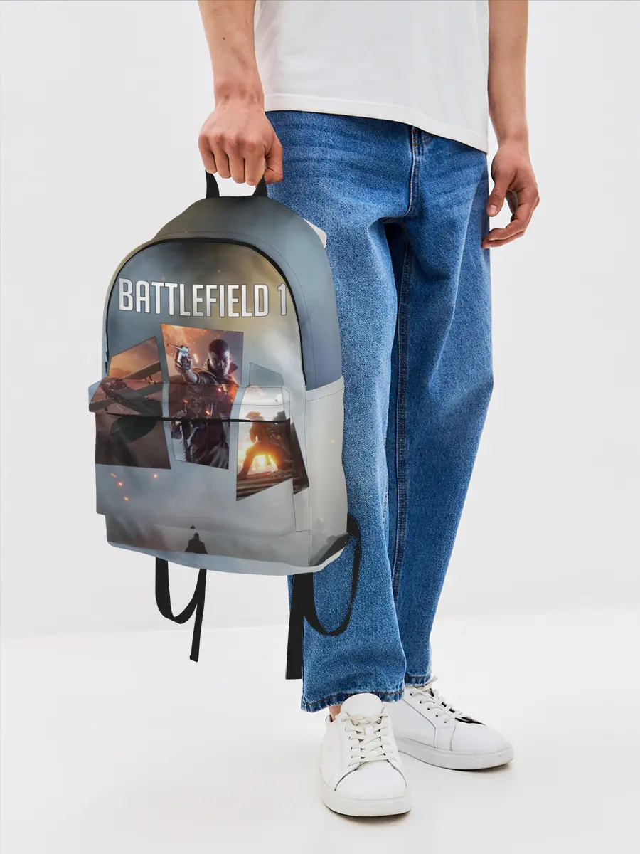 Рюкзак джинсовый / Battlefield 1
