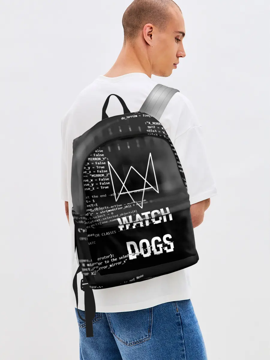 Рюкзак джинсовый / Wath dogs 2 Хакер