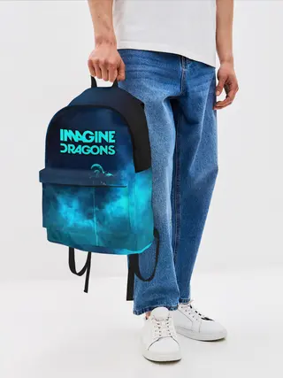 Рюкзак джинсовый / Imagine Dragons