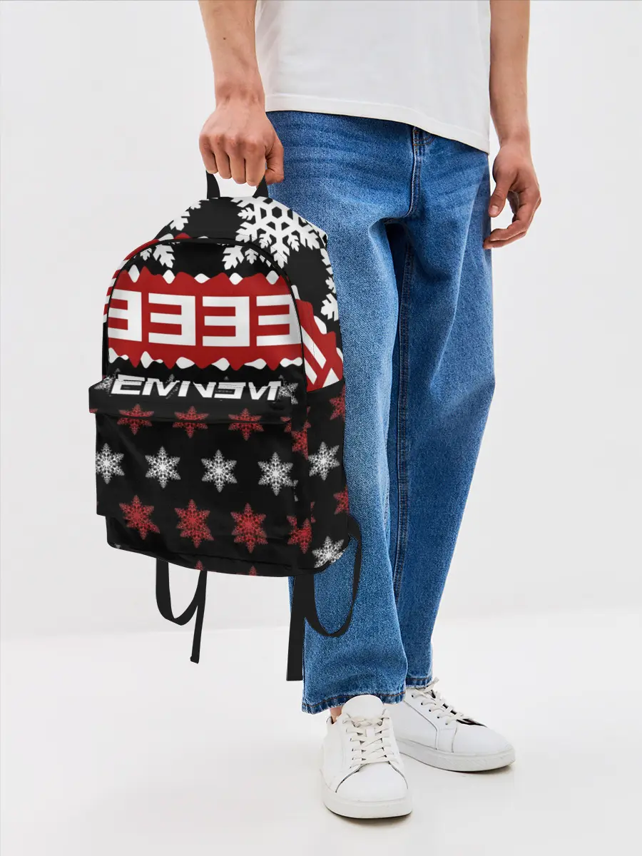 Рюкзак джинсовый / Праздничный Eminem