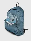 Рюкзак джинсовый / Metallica, freeze em all