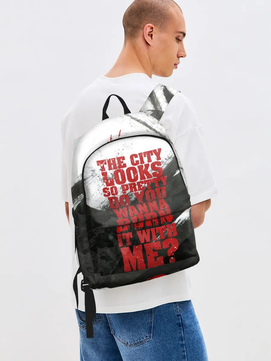 Рюкзак джинсовый / Hollywood Undead