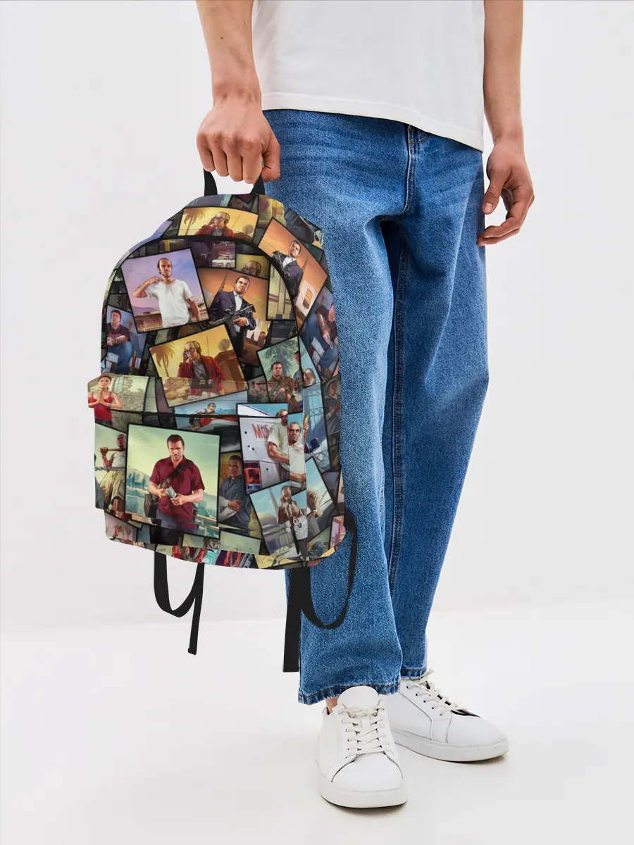 Рюкзак джинсовый / GTA