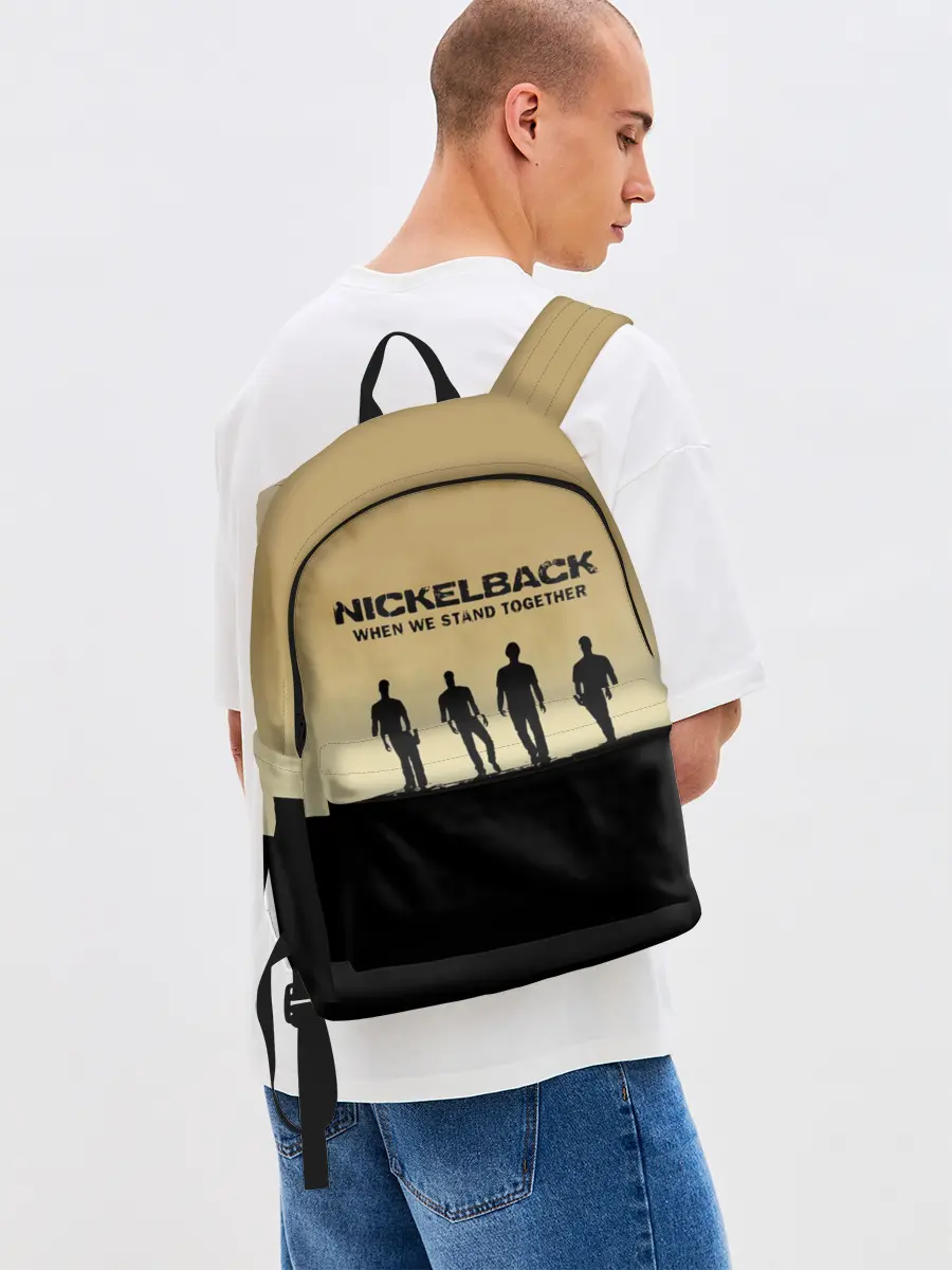 Рюкзак джинсовый / Nickelback