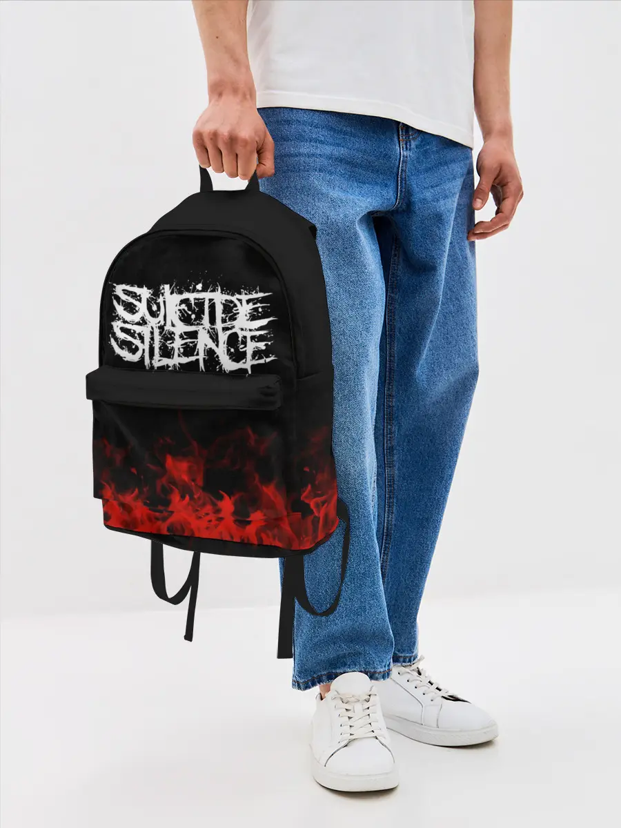 Рюкзак джинсовый / Suicide Silence