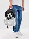 Рюкзак джинсовый / BITCOIN Black Collection