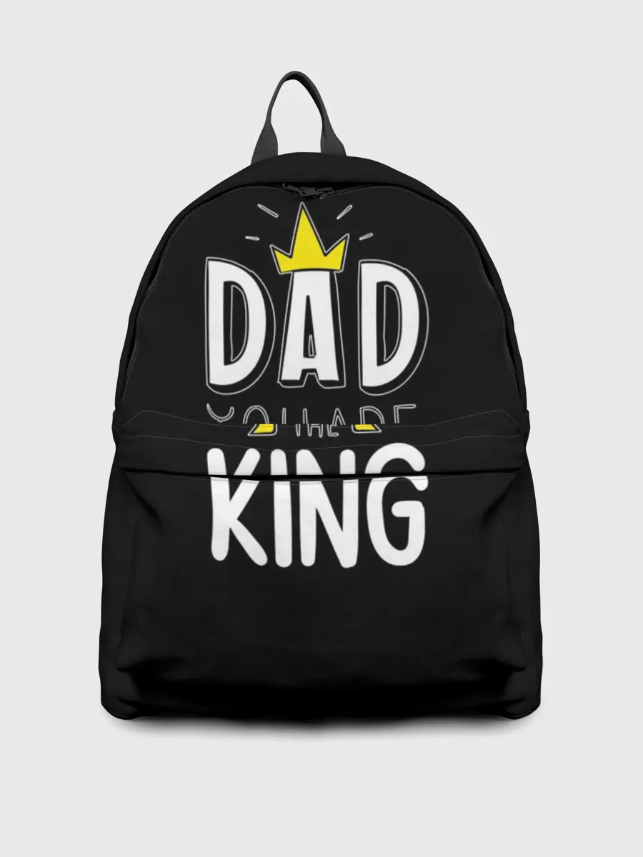 Рюкзак джинсовый / Папа король