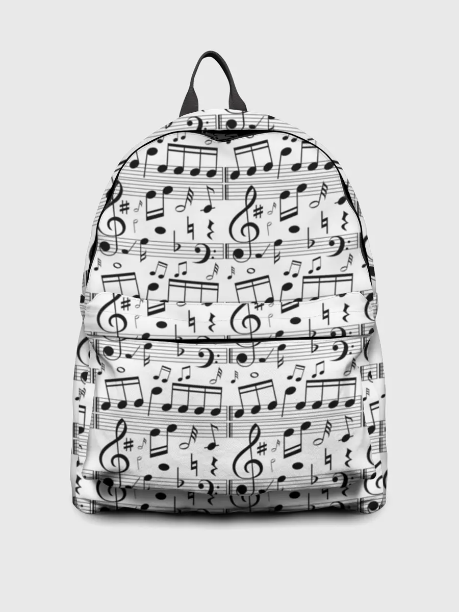 Рюкзак джинсовый / Нотный стан