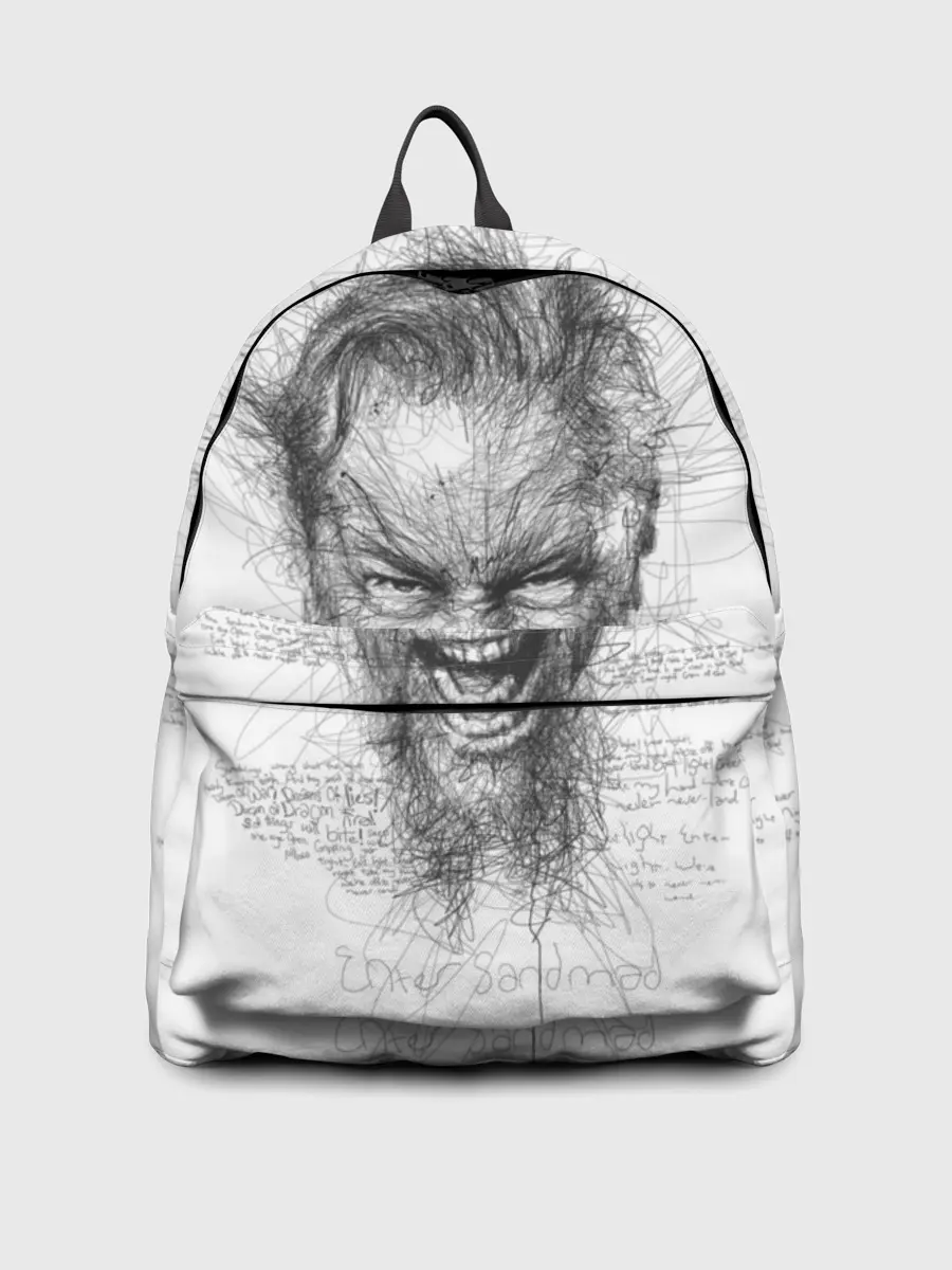 Рюкзак джинсовый / Metallica James Alan Hatfield