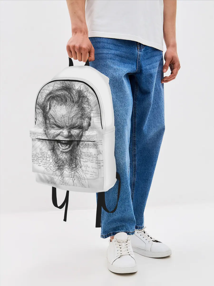 Рюкзак джинсовый / Metallica James Alan Hatfield