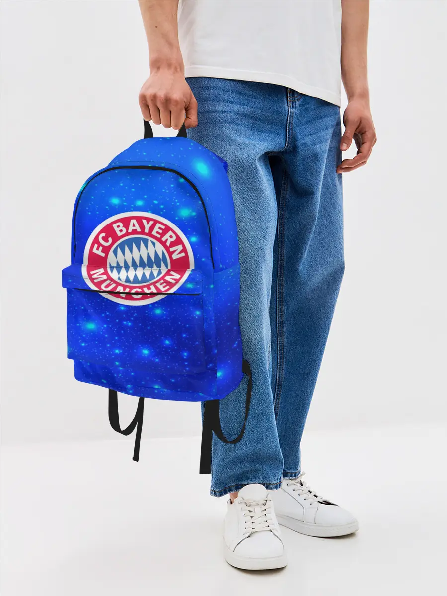 Рюкзак джинсовый / FC Bayern Munchen space 2018