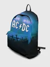 Рюкзак джинсовый / AC/DC