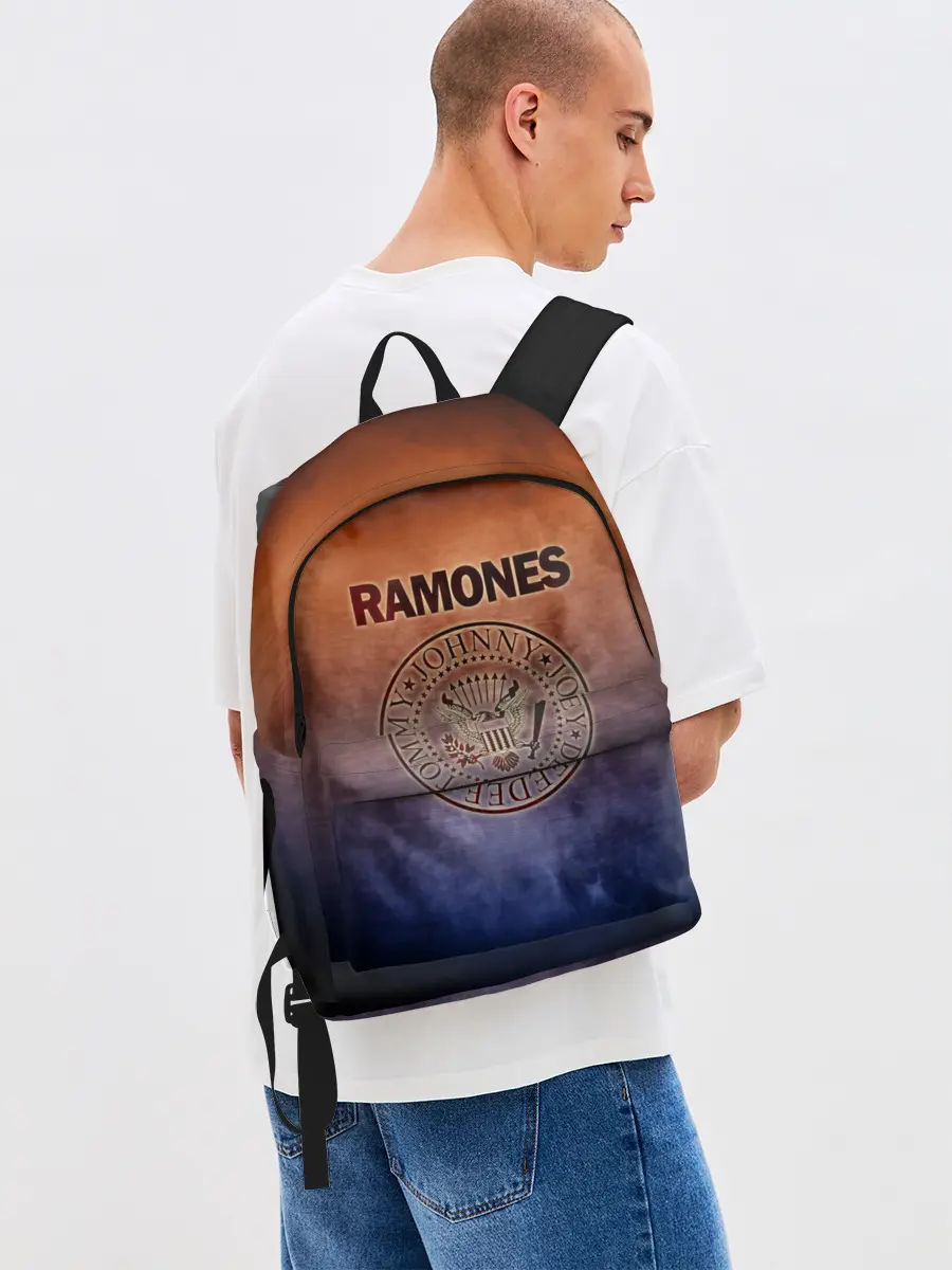 Рюкзак джинсовый / Ramones