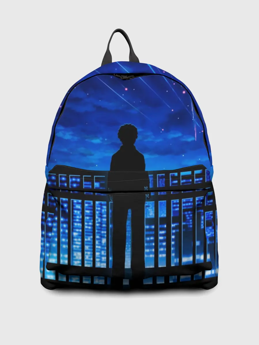 Рюкзак джинсовый / Аниме ночь