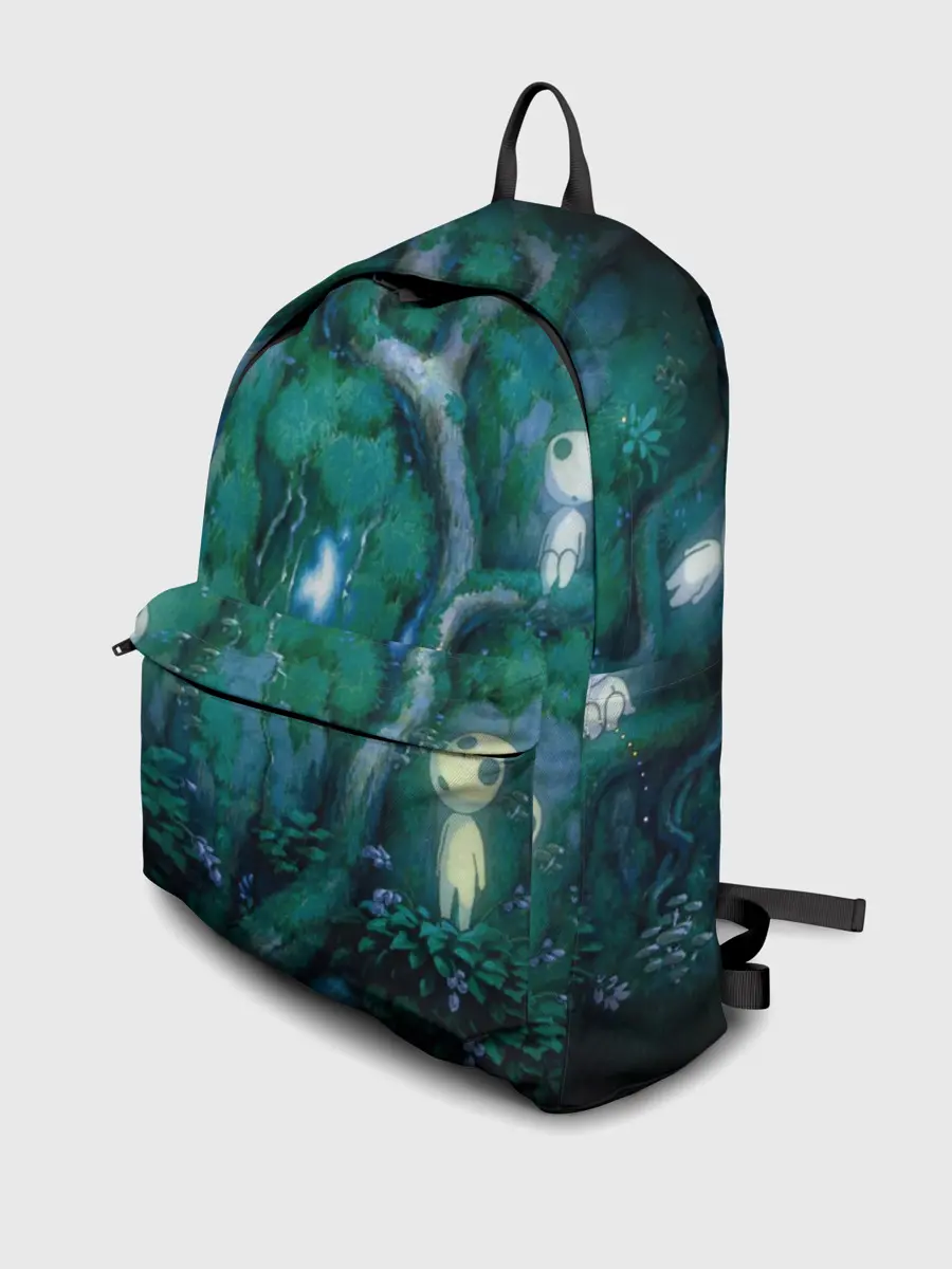 Рюкзак джинсовый / принцесса Мононоке_5