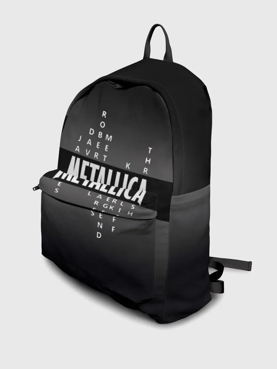 Рюкзак джинсовый / Участники группы Metallica