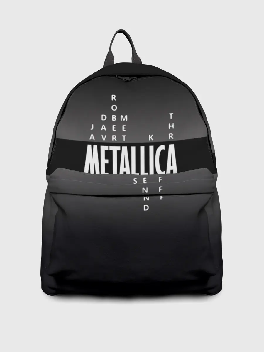 Рюкзак джинсовый / Участники группы Metallica