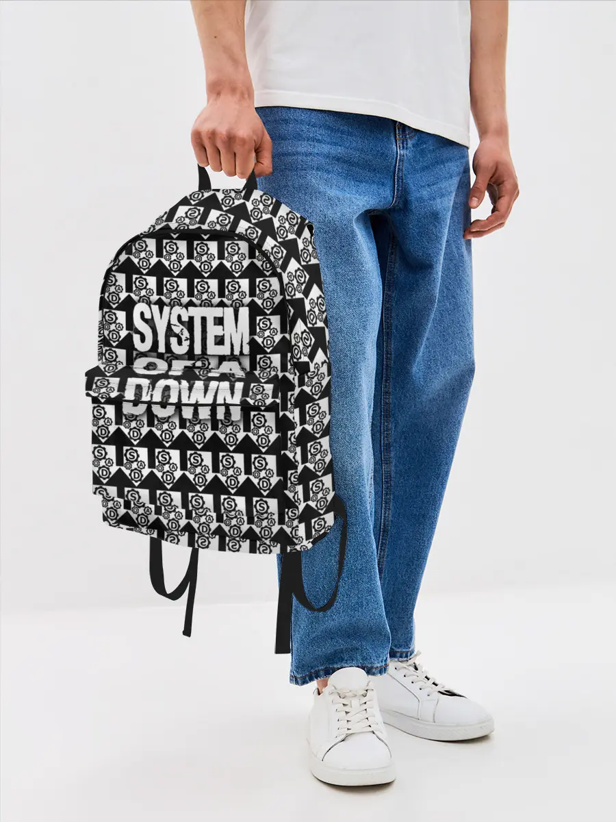 Рюкзак джинсовый / System of a Down