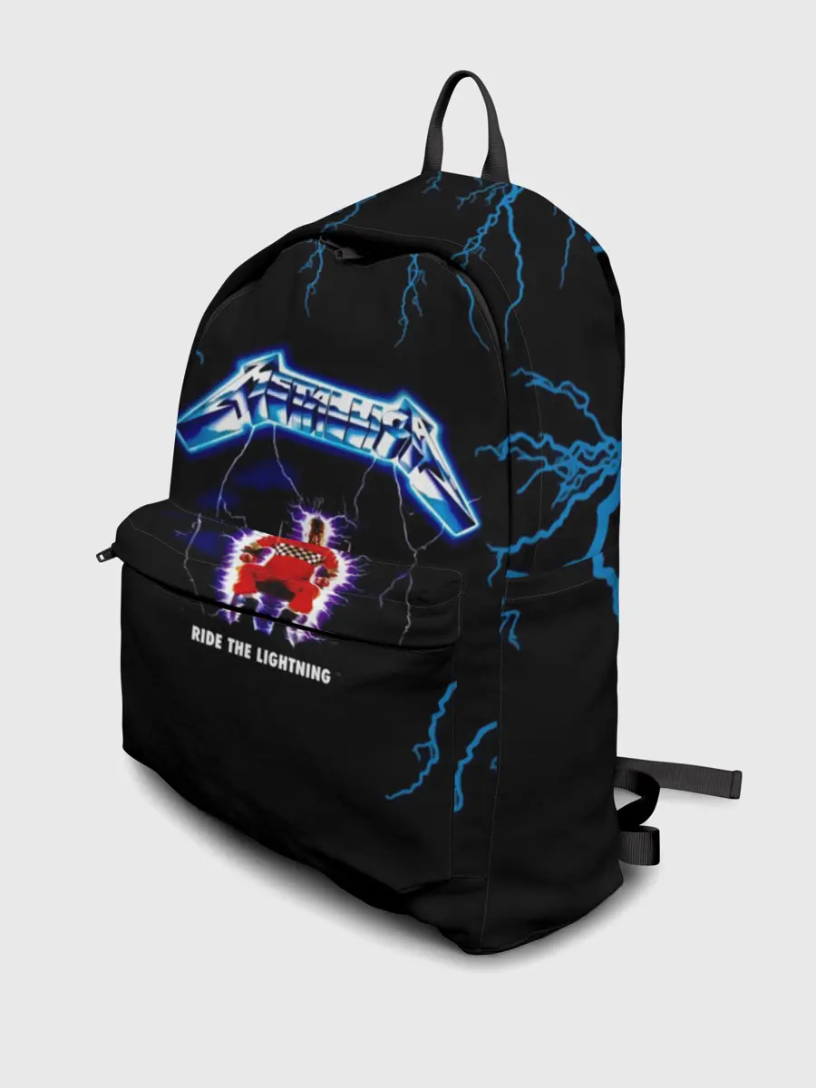 Рюкзак джинсовый / Metallica, ride the lightning