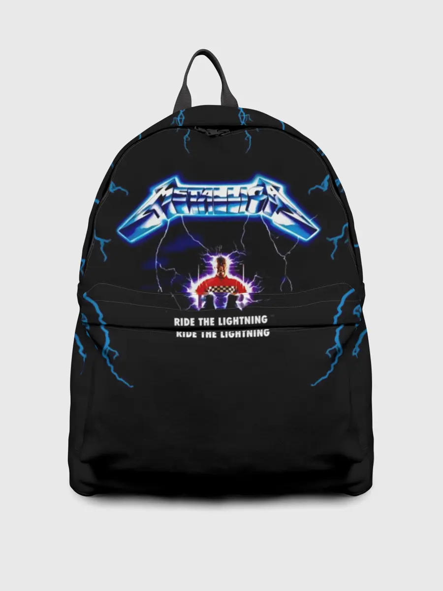 Рюкзак джинсовый / Metallica, ride the lightning