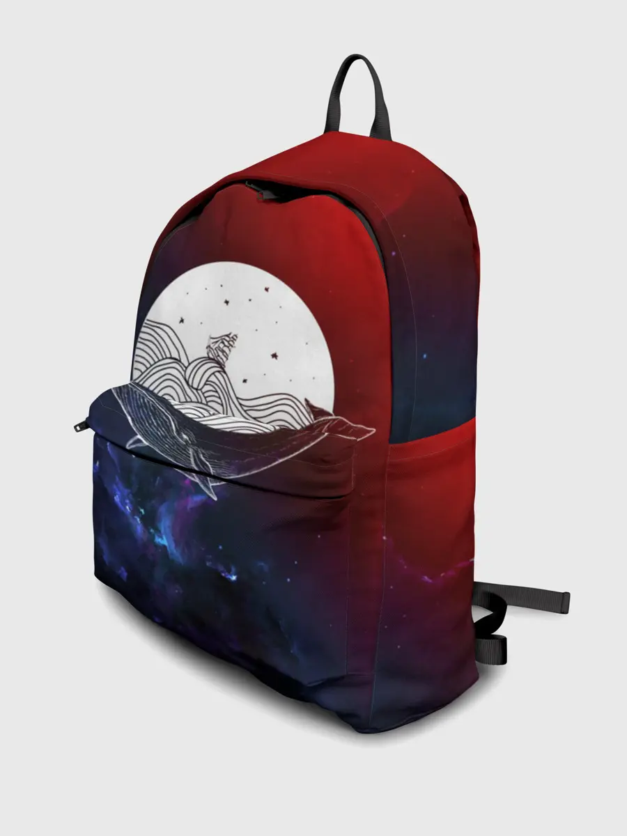 Рюкзак джинсовый / Кит