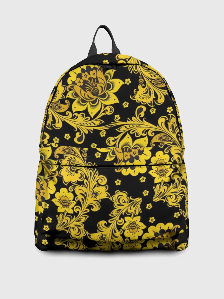 Рюкзак джинсовый / Хохлома