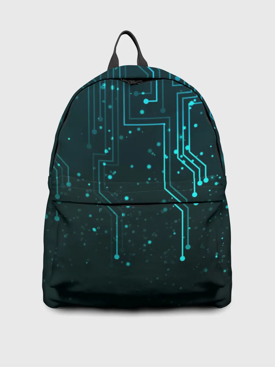 Рюкзак джинсовый / В стиле Трон новое поколения