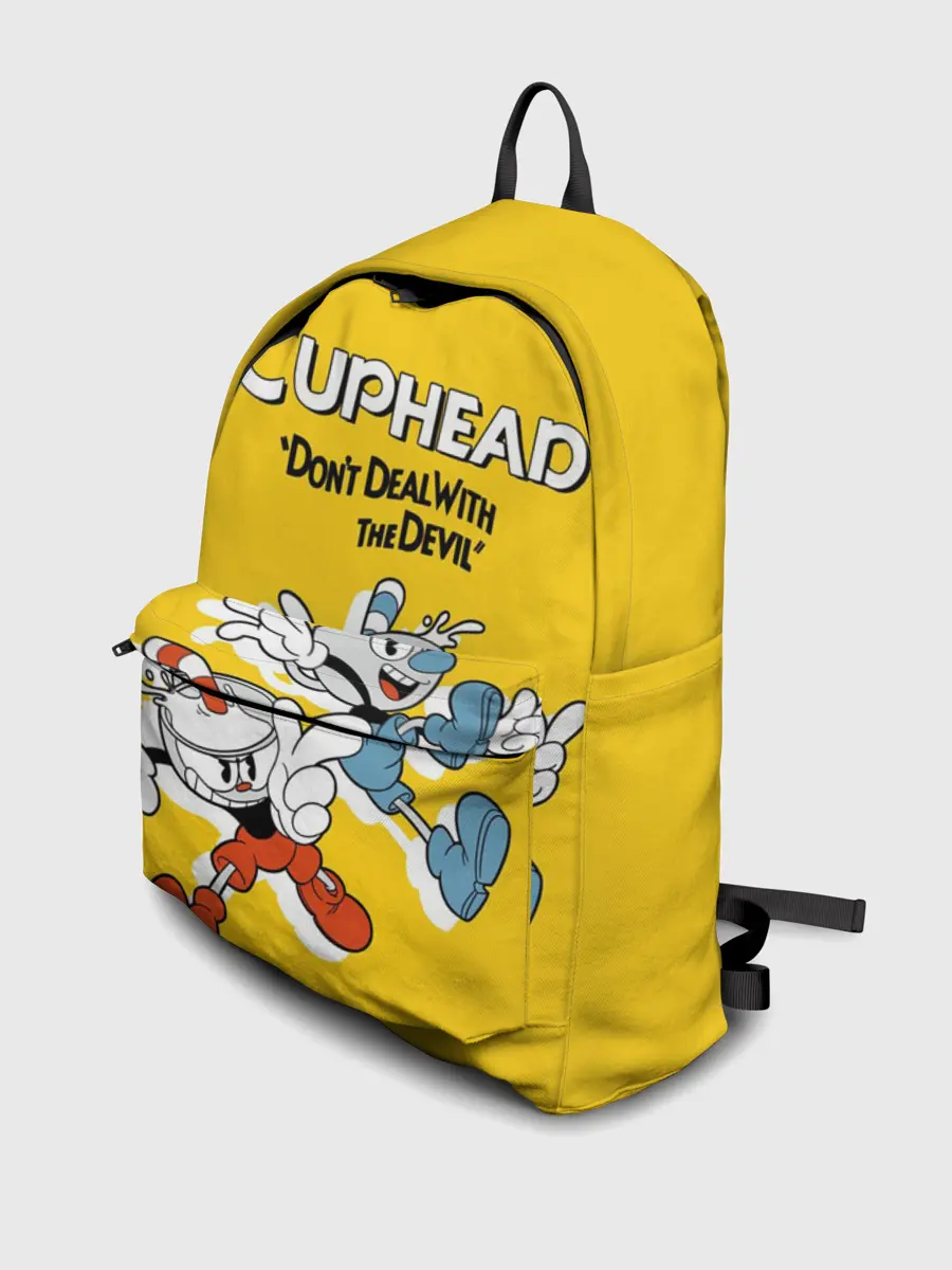 Рюкзак джинсовый / Cuphead