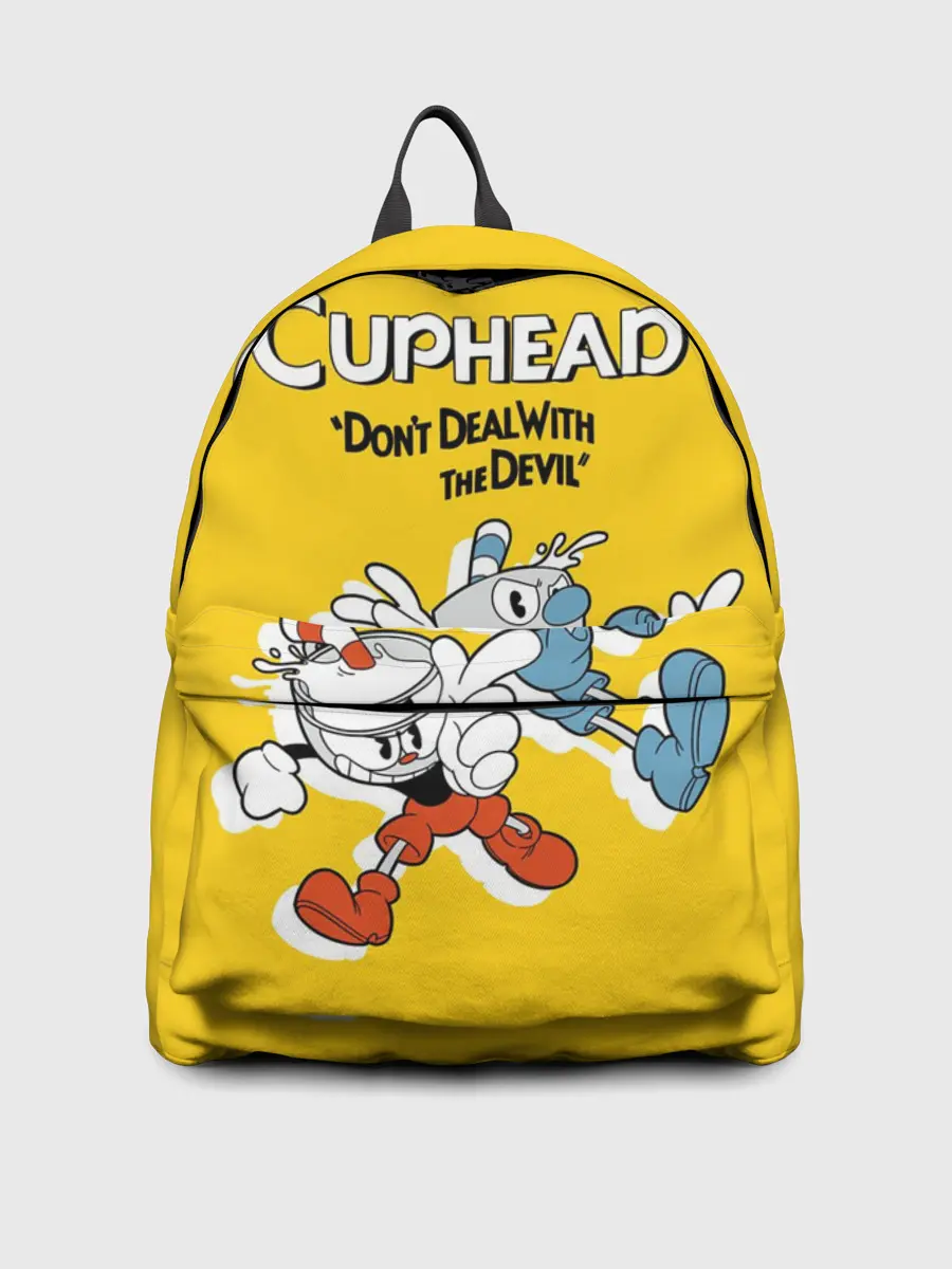 Рюкзак джинсовый / Cuphead