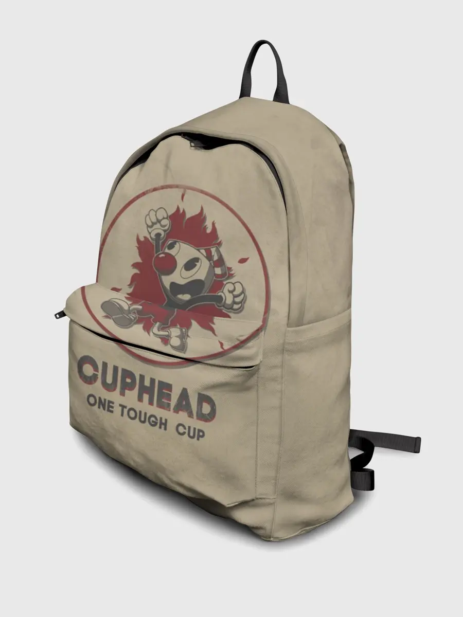 Рюкзак джинсовый / Cuphead