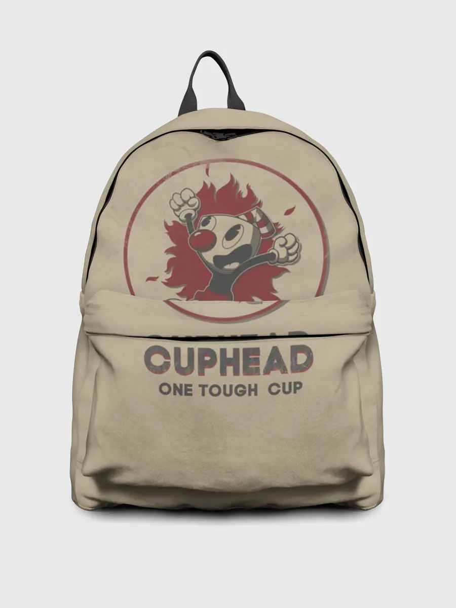 Рюкзак джинсовый / Cuphead